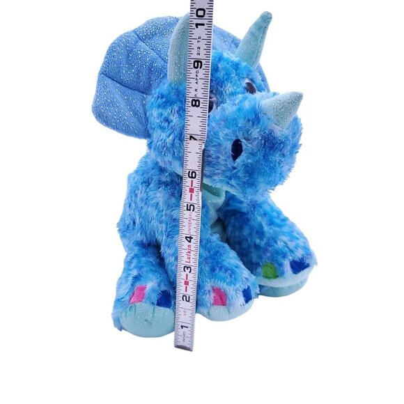 Wild‎ Republic Triceratops Dinosaur Plush Stuffed Animal 12 Inch Beans - Picture 9 of 10